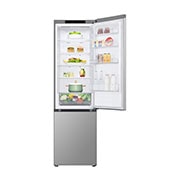 LG Ψυγειοκαταψύκτης Total No Frost  203 x 59,5 cm  , Front top door open with food view, GBV22L0EPY, thumbnail 4